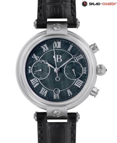 Часы "Русское время" 4440245кк хронограф механический с автоподзаводом фото