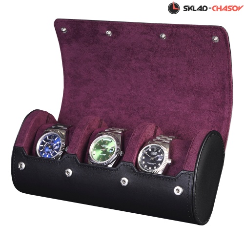 Футляр для перевозки 3-х часов Voyage 03HBP фото фото 2