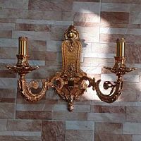 Бронзовое бра Pars Luster WS6113/2 фото