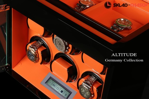 Шкатулка для автоподзавода 6-ти часов Altitude TS6OR фото фото 3