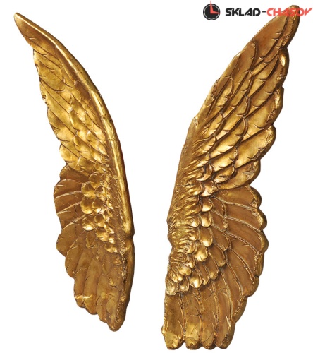 Настенное панно "Крылья золотые" фото фото 2