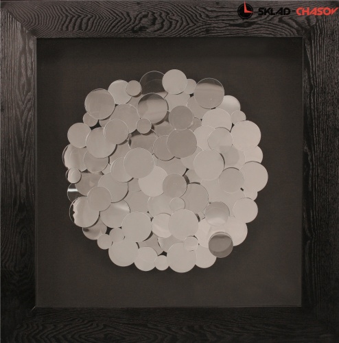 Настенное панно "Монеты" (круг) фото