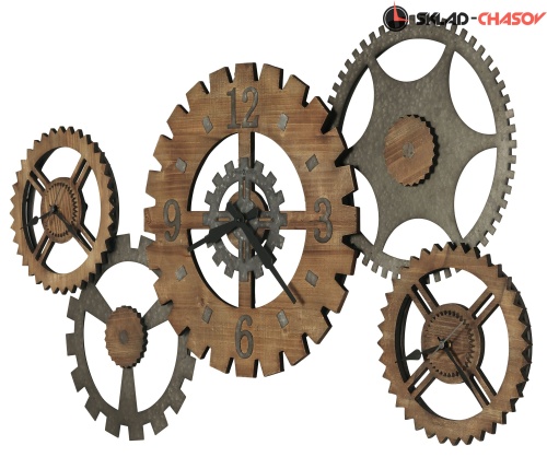 Howard Miller 625-727 COGWHEEL III настенные часы фото фото 2