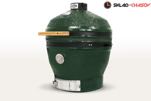 Керамический гриль-барбекю CFG CHEF, 61 см/24 дюйма (зеленый) фото фото 6