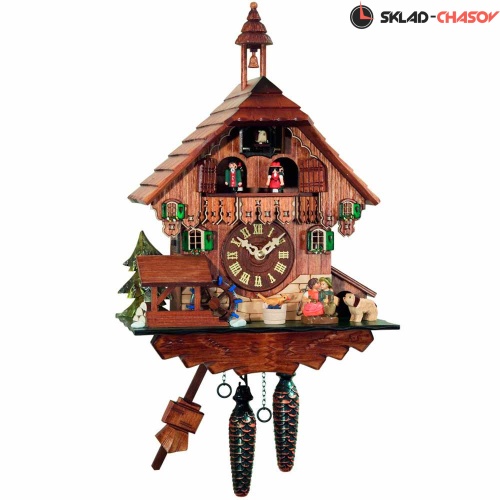 Часы кварцевые с кукушкой SARS 04484-8MT фото
