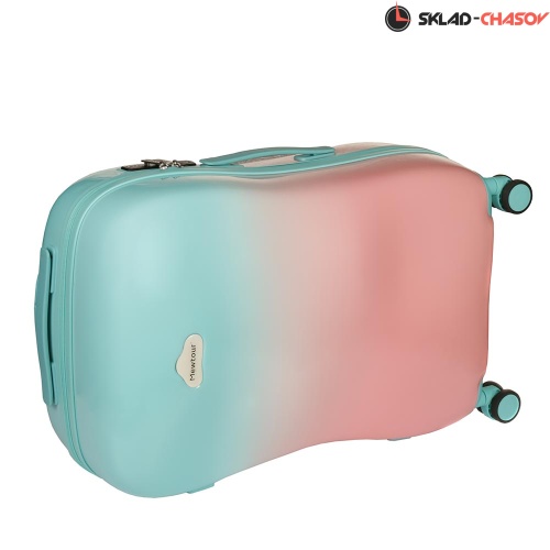 Чемодан с отпечатком пальца LADY MewTour 24 фото фото 7