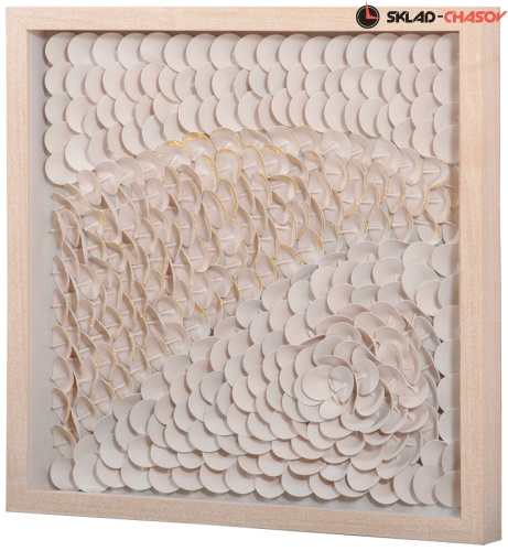 Панно кожаное "Песня пустыни 1" фото фото 2