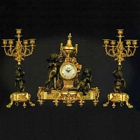 Часы с канделябрами Parsa С3120 фото