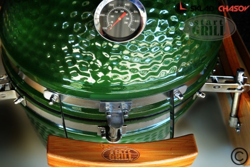 Керамический гриль SG, 31 см / 12 дюймов (зеленый) фото фото 4