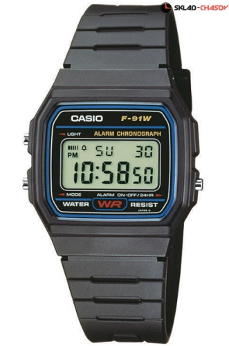 Casio F-91W-1 фото