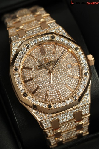 Часы Audemars Piguet Royal Oak Custom Diamonds 41mm фото фото 3