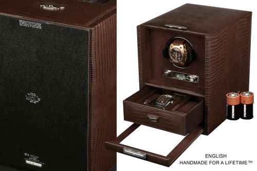 Шкатулка для автоподзавода 1-х часов Wolf 460695 фото фото 5