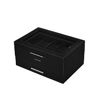 Шкатулка для хранения 10-ти часов и украшений LEATHER 010JBL фото