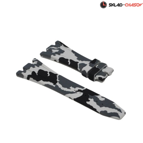 Ремешок Для Часов Snow Camo Ap Royal Oak Offshore 42mm Strap фото фото 3