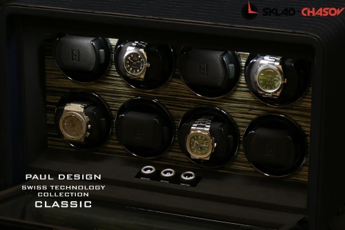 Шкатулка для автоподзавода 8 часов Classic8-LBU фото фото 2