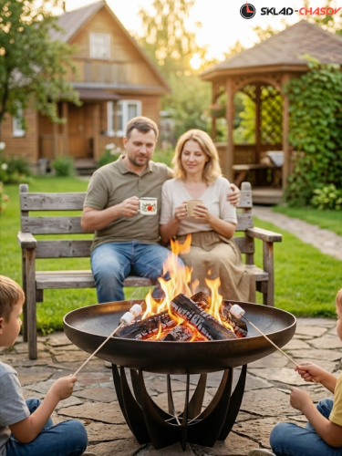 Костровая чаша Классик лепесток высокий 80 фото фото 11