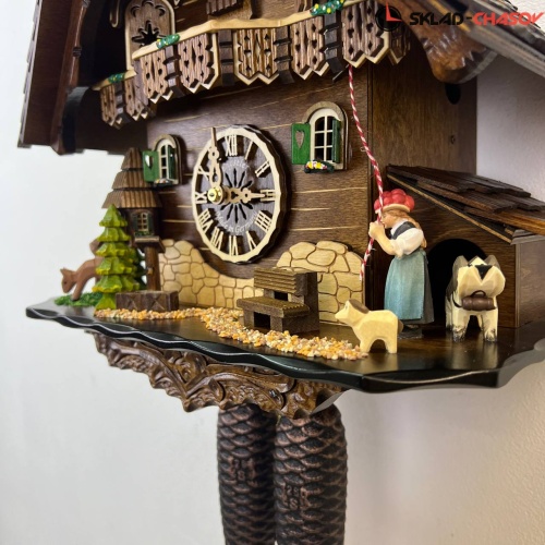Часы механические с кукушкой SARS 48314/8-90 фото фото 6
