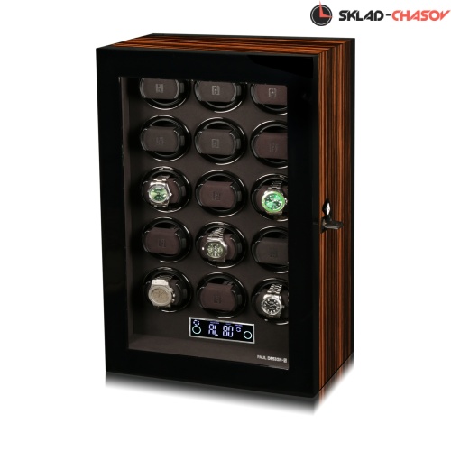 Шикарная шкатулка для автоподзавода 15 часов Gentlemen15MAC фото