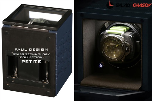 Шкатулка для подзавода 1-х часов Petite1D-LBU-K фото фото 3