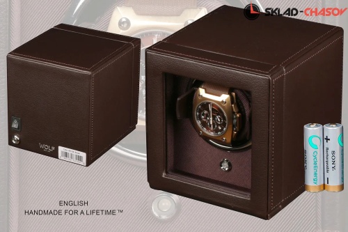 Шкатулка для автоподзавода 1-х часов Wolf 461106 фото фото 4