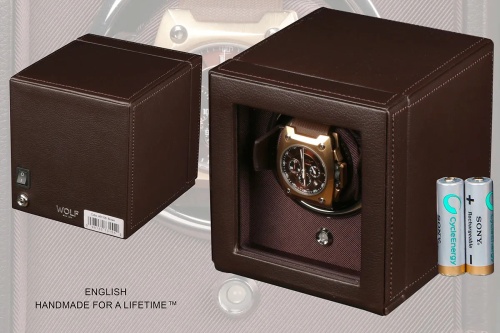 Шкатулка для автоподзавода 1-х часов Wolf 461106 фото фото 4