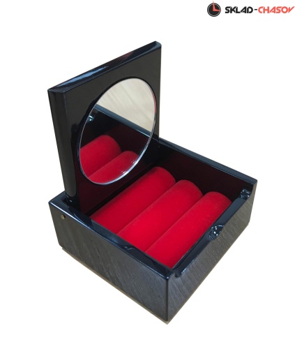 Шкатулка "Бабочки" синяя 98х90х40мм фото фото 4