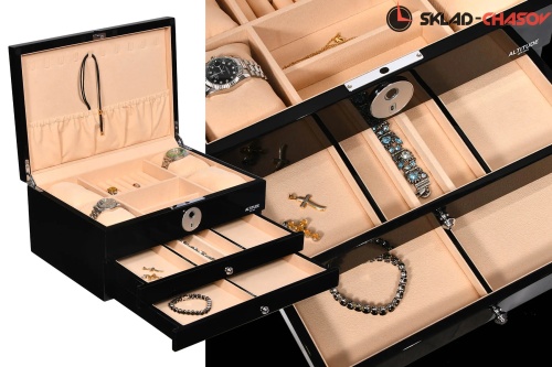 Шкатулка для хранения украшений и часов 501-2BC-FP фото фото 7