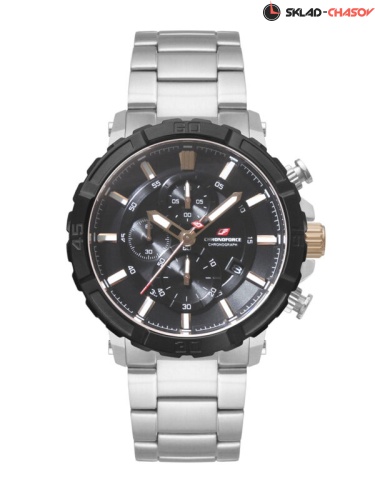 Chronoforce CF 5350 GSSB BLACK-ROSEGOLD фото