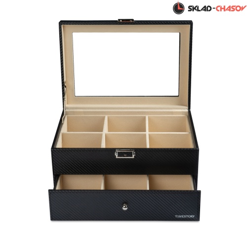 Шкатулка для галстуков Carbon T2 фото фото 3