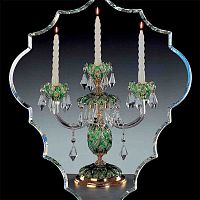 Хрустальный подсвечник Elite Bohemia S 600/3/15 фото