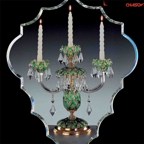 Хрустальный подсвечник Elite Bohemia S 600/3/15 фото