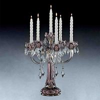 Хрустальный подсвечник Elite Bohemia S 600/6/14 фото