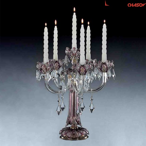 Хрустальный подсвечник Elite Bohemia S 600/6/14 фото