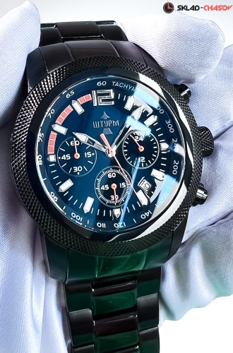 Часы "ШТУРМ" 10145331кк кварцевые на браслете фото фото 8