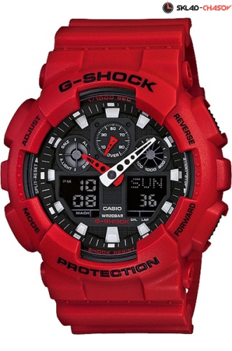 Casio GA-100B-4A фото