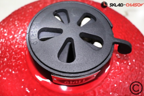 Керамический гриль SG PRO, 56 см / 22 дюйма (красный) фото фото 8