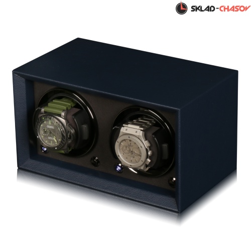 Шкатулка для автоподзавода 2-x часов Petite2-LBU-K фото