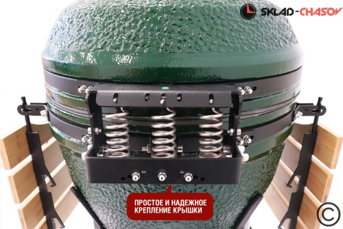 Керамический гриль SG24 PRO CFG 61 см / 24 дюйма (зеленый) фото фото 9