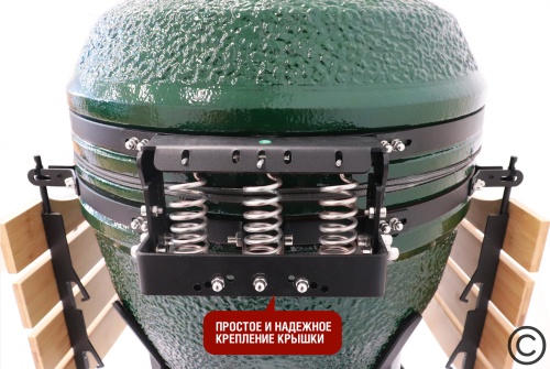 Керамический гриль SG24 PRO CFG 61 см / 24 дюйма (зеленый) фото фото 9