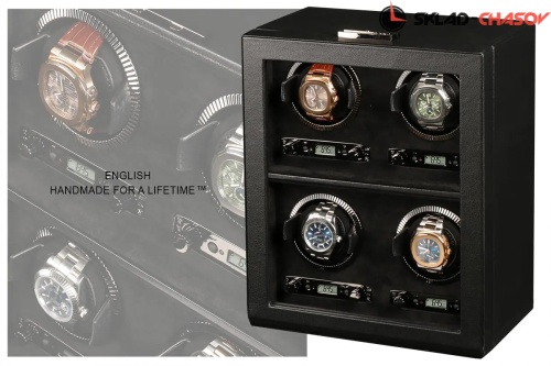 Шкатулка для автоподзавода 4-х часов Wolf 793002 фото фото 3