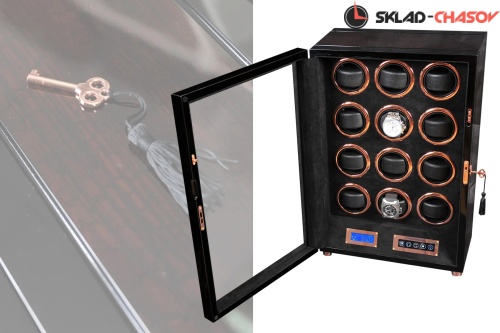 Шкатулка для автоподзавода 12-ти часов VECTOR 12 фото фото 6