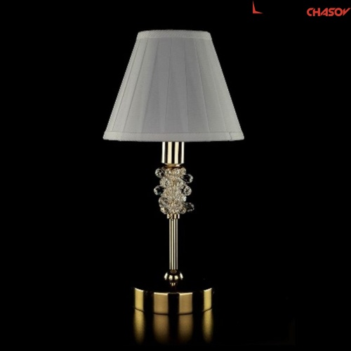 Настольная лампа ArtGlass TRINITY 01-TL-PB-LSW фото