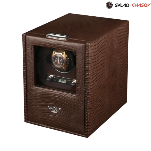 Шкатулка для автоподзавода 1-х часов Wolf 460695 фото