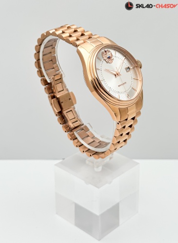 Часы "Президент" 86069860кк на браслете кварцевые фото фото 8