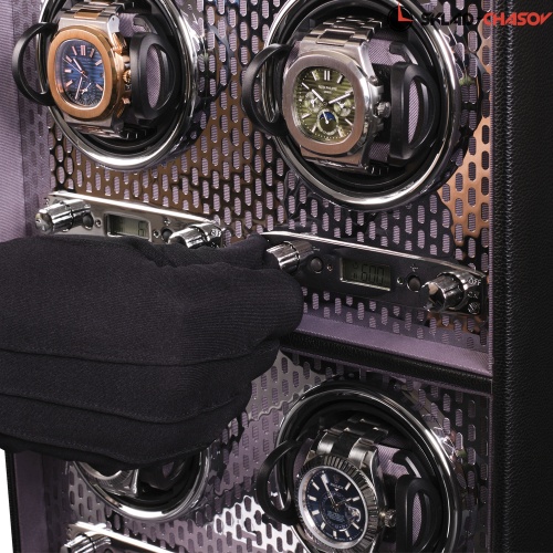 Шкатулка для автоподзавода 4-х часов BADGE 04BSL фото фото 7