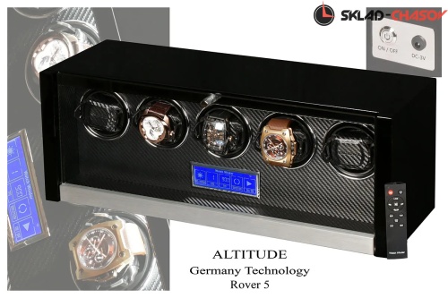 Шкатулка для автоподзавода 5-ти часов R1905GB-T фото фото 2