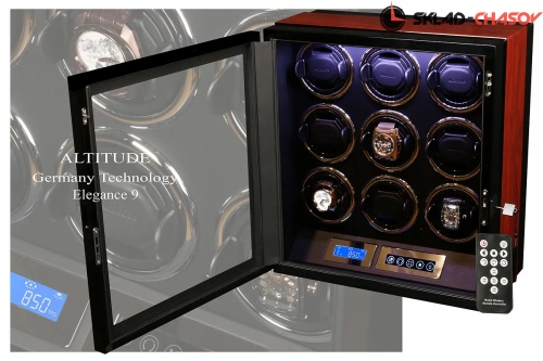 Шкатулка для автоподзавода 9-ти часов Е1709HL-B фото фото 2