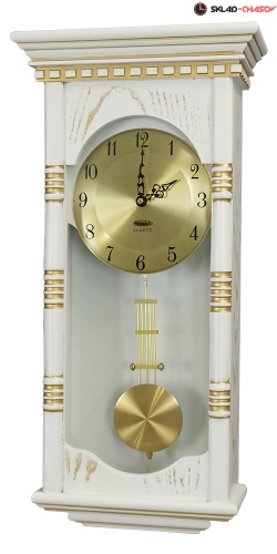 Настенные часы с маятником Columbus 2460 WH фото