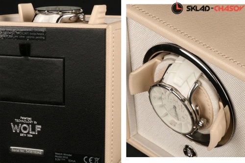 Шкатулка для автоподзавода 1-х часов Wolf 455253 фото фото 2