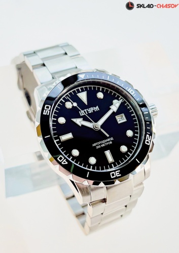 Часы "ШТУРМ" 75983374кк на браслете механические с автоподзаводом фото фото 6